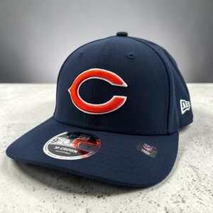 Chicago Bears Hat New Era 9FORTY M-Crown Navy Adjustable Snapback NFL Cap NEW